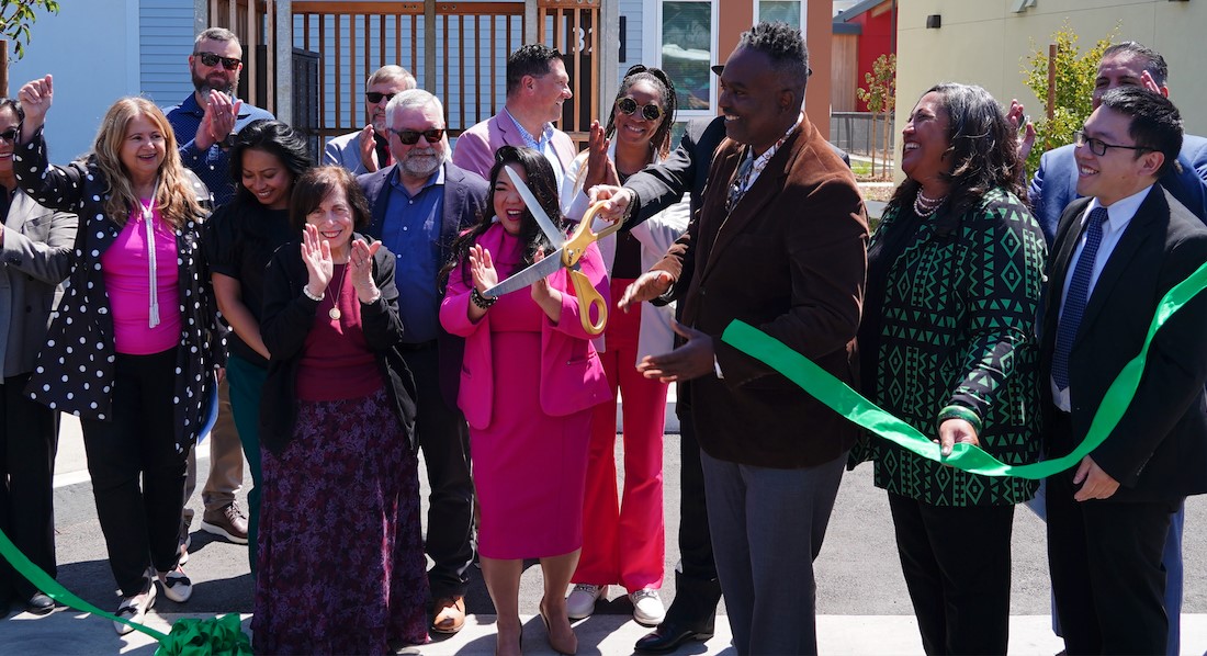 Eastmoor Heights ribbon cutting ceremony